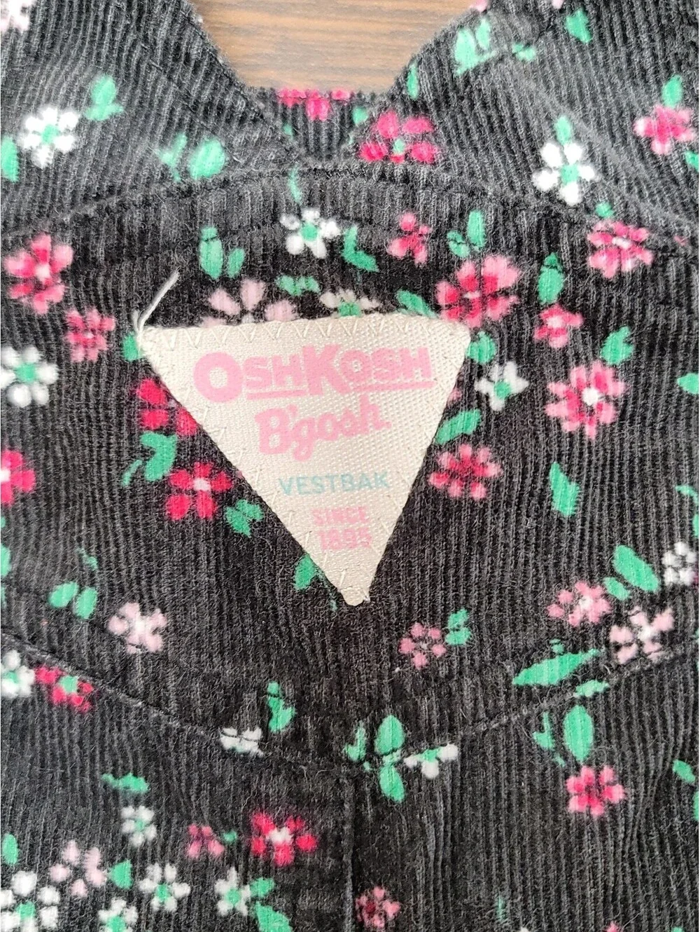OshKosh B'gosh Floral Corduroy Overalls for Baby